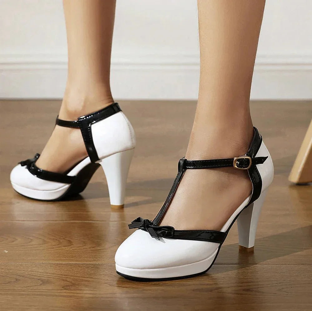 Vivienne | T-Strap Heels