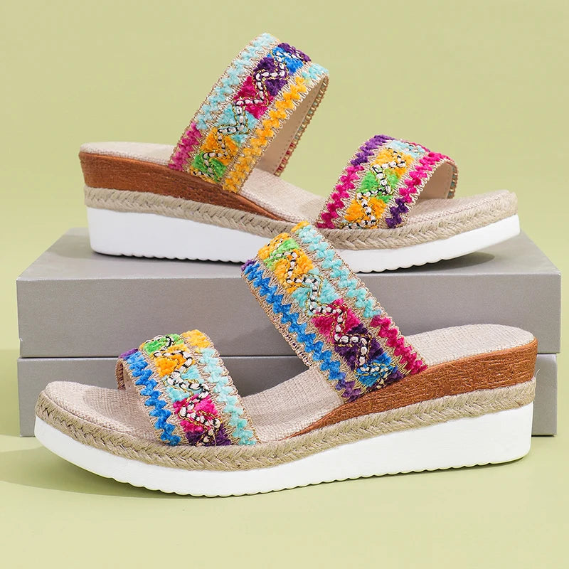Zoe - Fashionable Slip-On Sandals