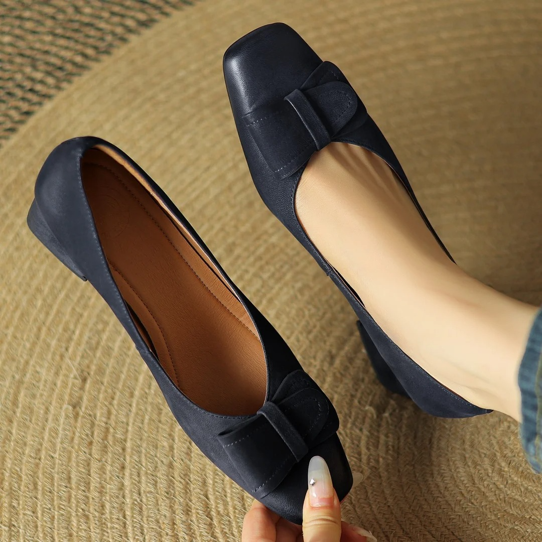 Roselle | Leather Heels