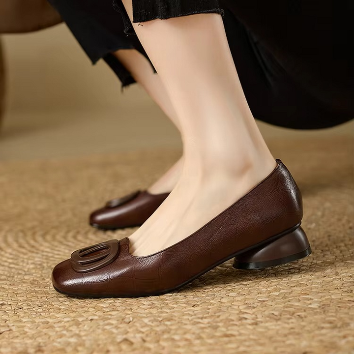 Opium | Leather Flats