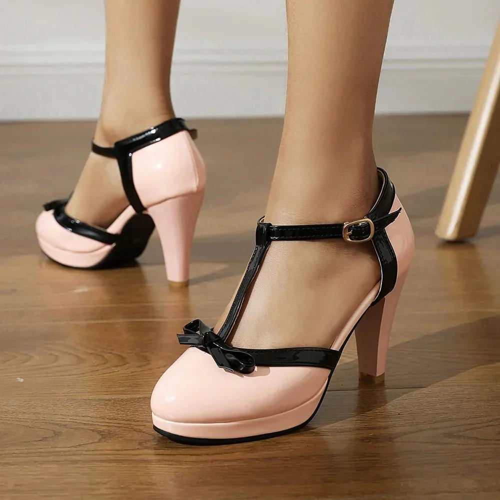 Vivienne | T-Strap Heels