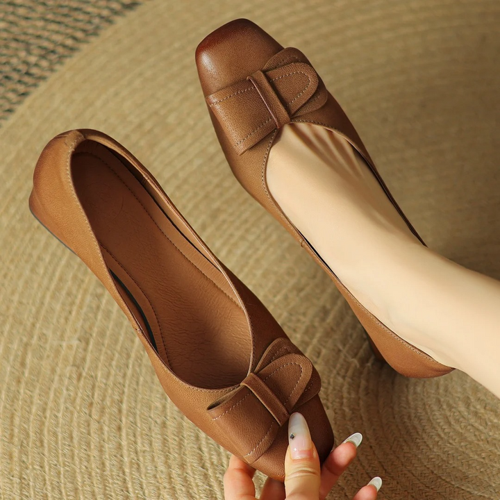 Roselle | Leather Heels