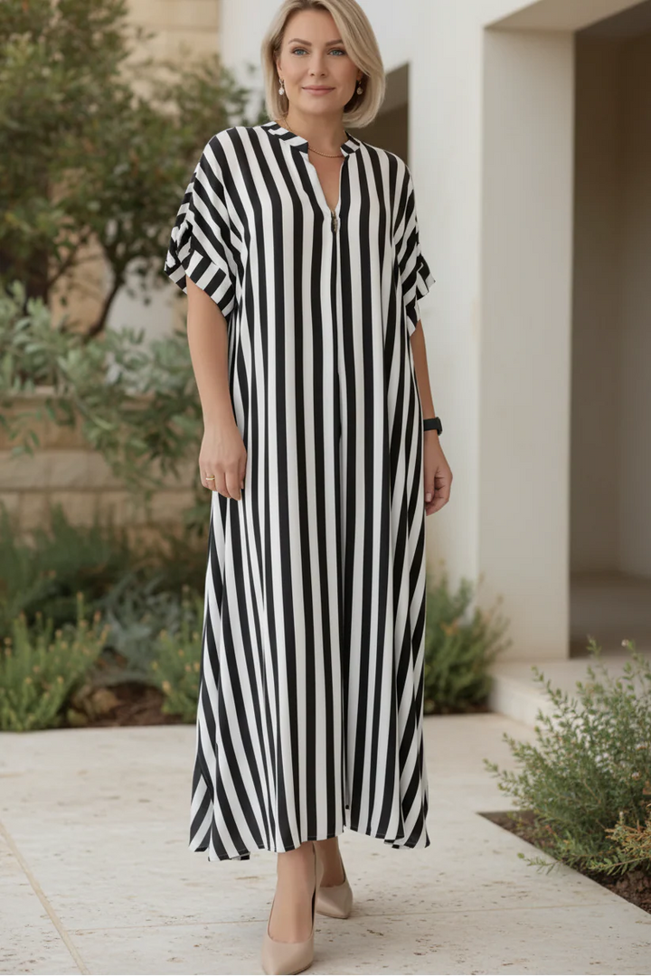 Amelie | Stripped Maxi Dress