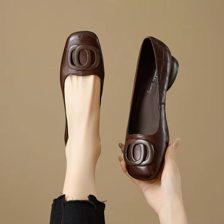 Opium | Leather Flats