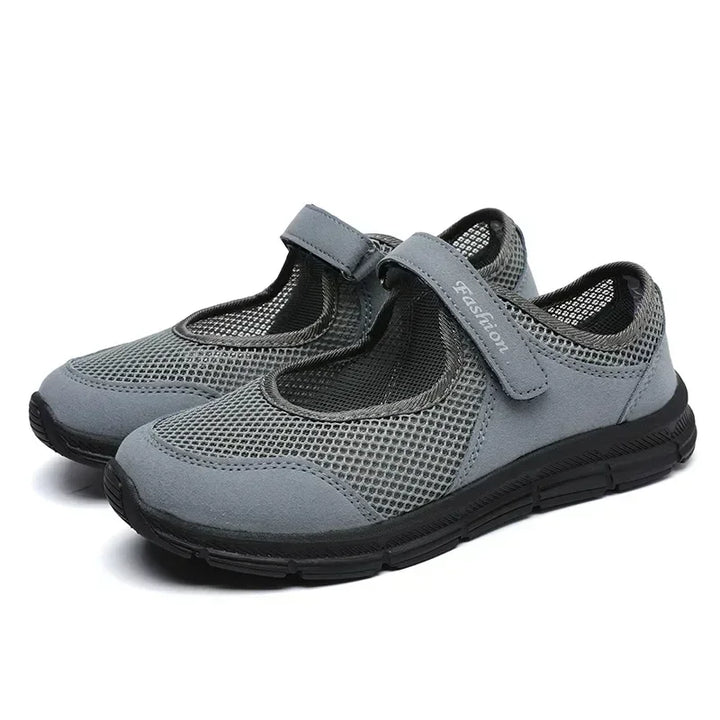 Women Breathable Vulcanized Shoes Sneakers Fashion Women Breathable Mesh Casual Walking Shoes Work Shoes