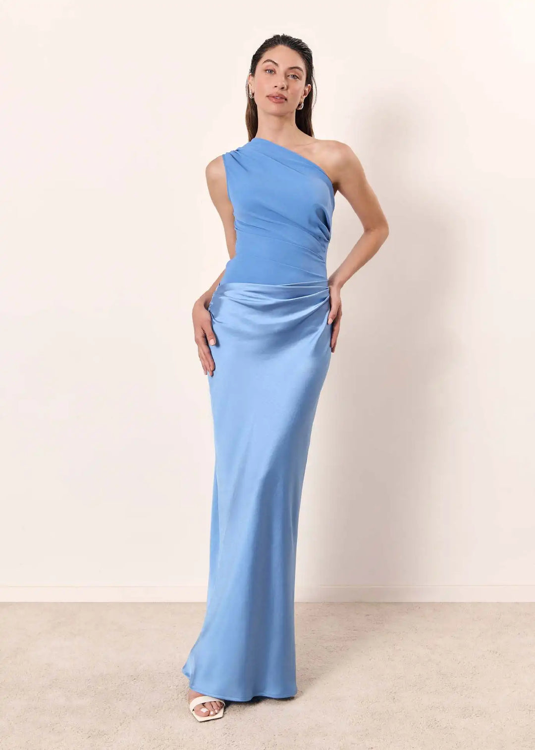 Morgan | Maxi Dress with a Guilt in Satin