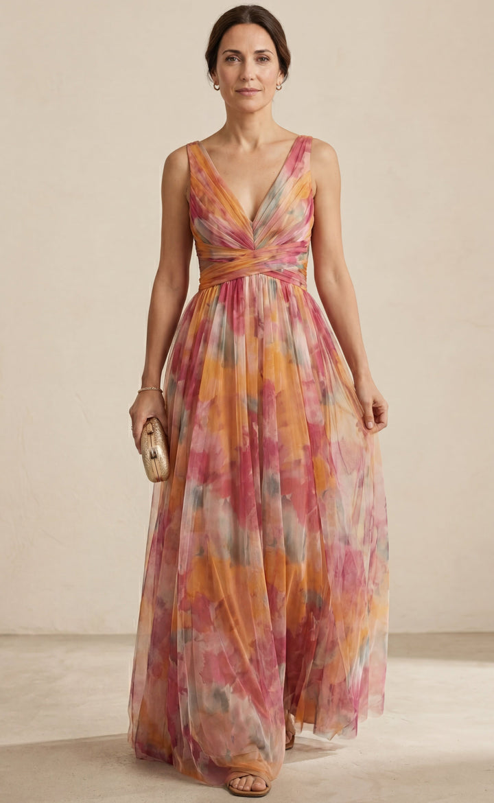 Gemma | Floral Maxi Dress