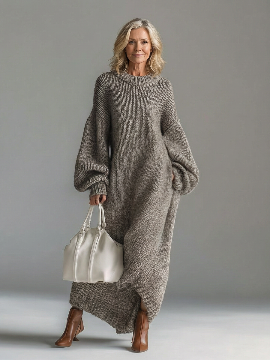 Emily | Soft Knit Maxi Dress
