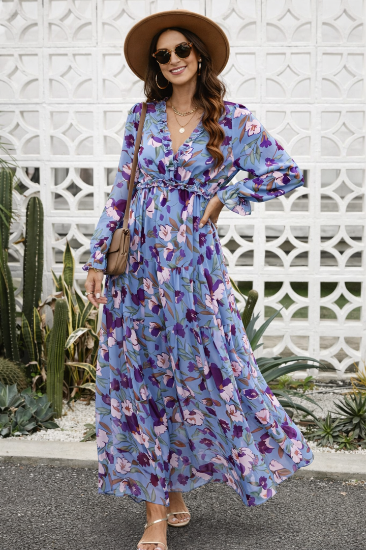 Lyla | Long Floral Dress