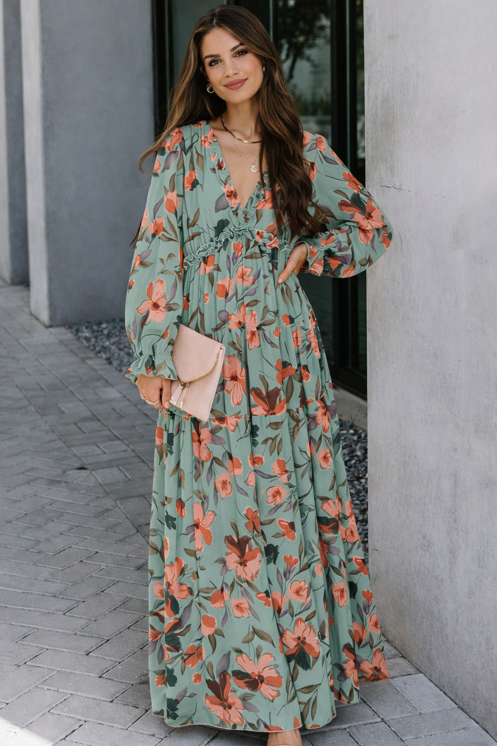Lyla | Long Floral Dress