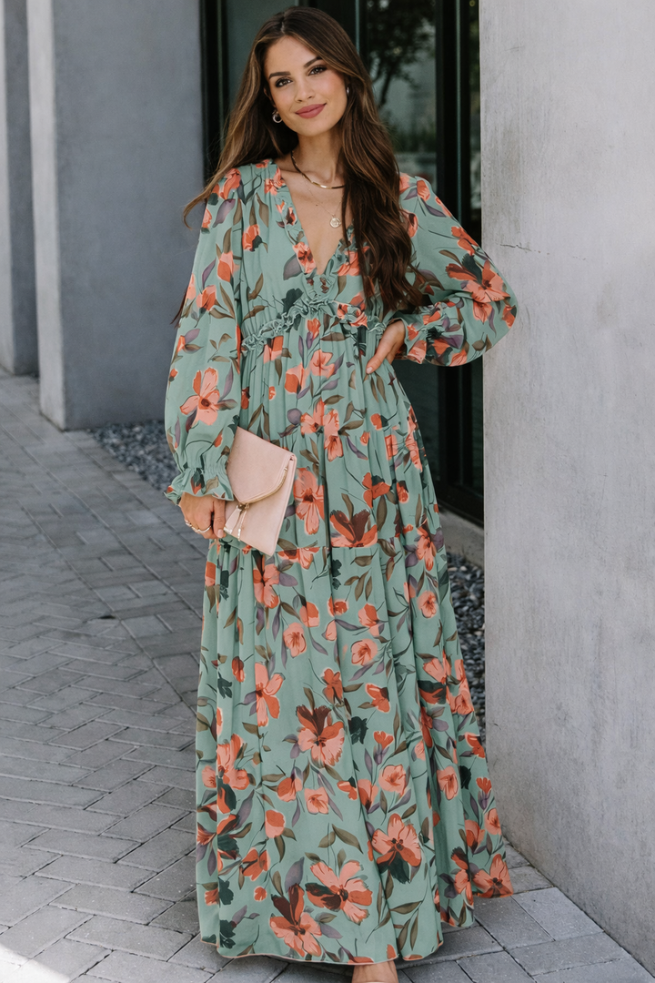 Lyla | Long Floral Dress