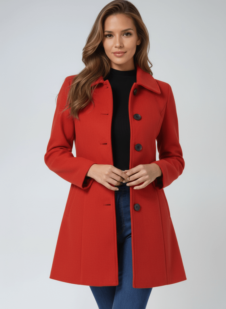 Helena | Women's winter coat with buttons