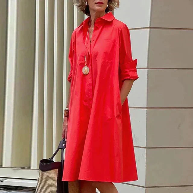 Maris | Casual Dress with Pockets