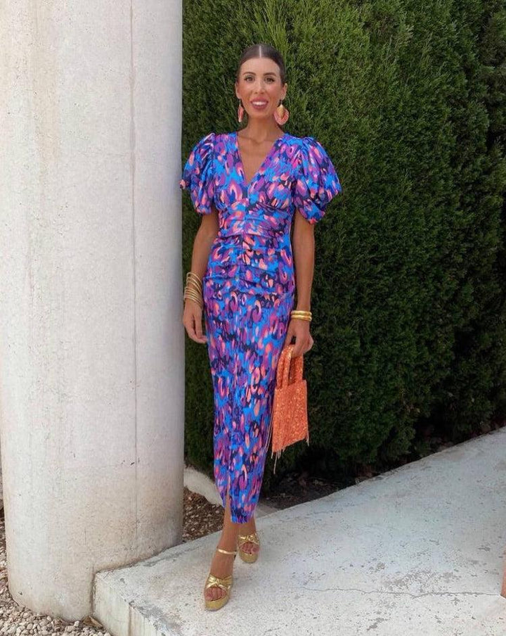 Eleanor | Dress with Puff Sleeves