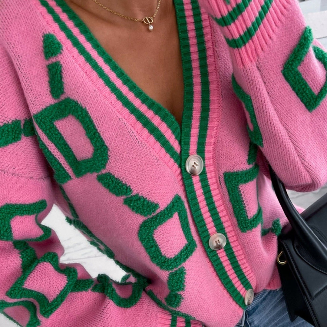 Millie | Block Knit Cardigan
