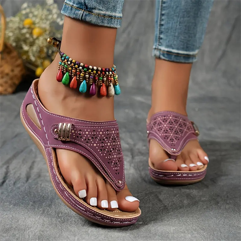 Élodie | Women's Wedge-Toe Sandals