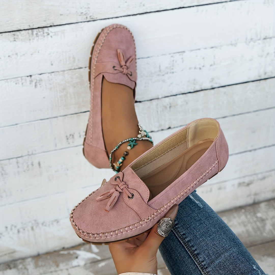 Nadine | Classic loafers with tassel detail