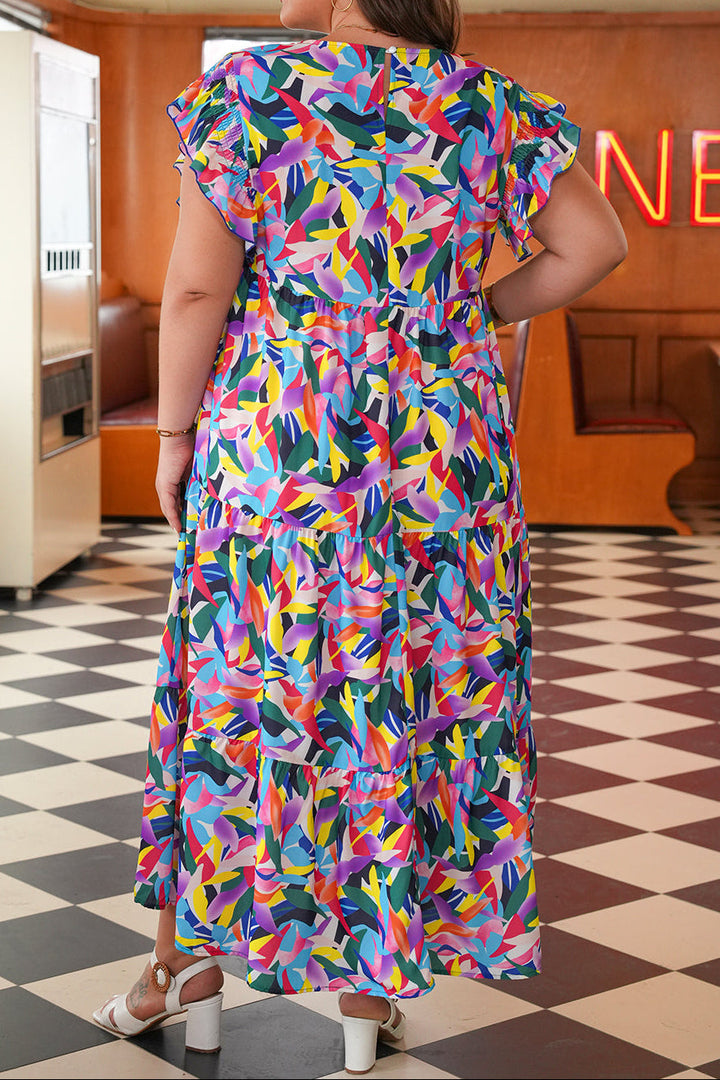 Soleia | Geo Maxi Dress