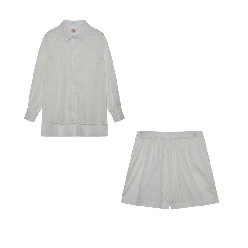 Elizabeth | Relaxed Fit Breezy Shirt and Shorts Set