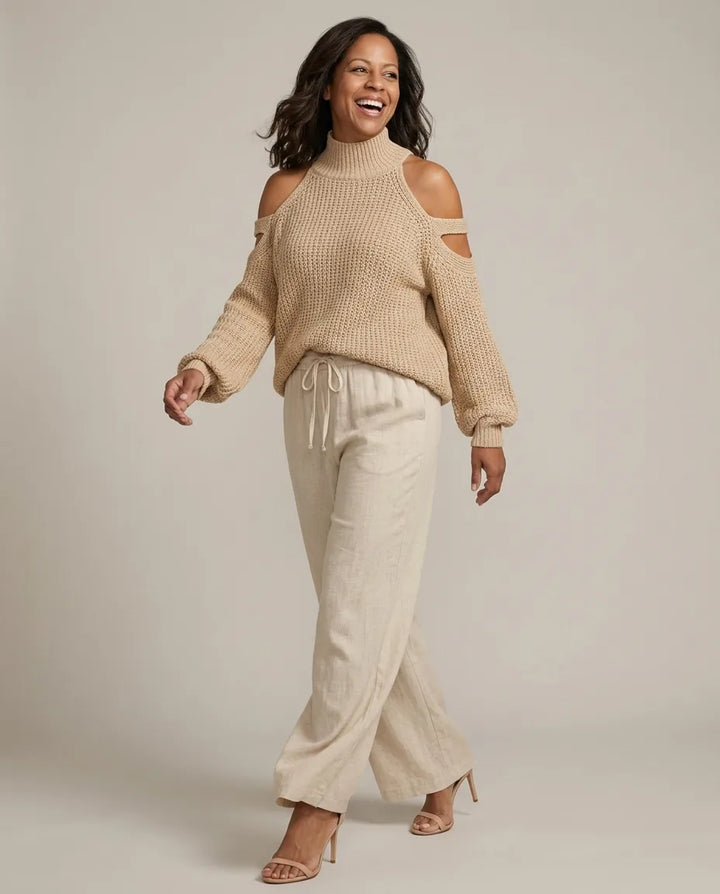 Step into a world of refined comfort and timeless style with the Isabelle Set. — Beige