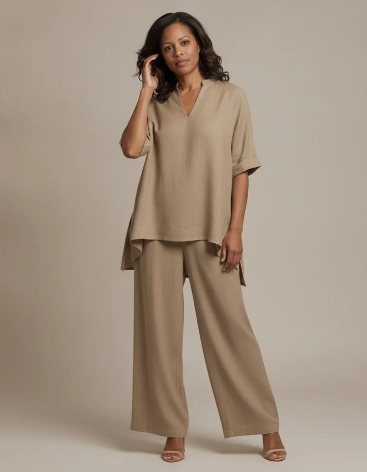 The Art of Effortless Style: Introducing the Eliza Set. — Beige