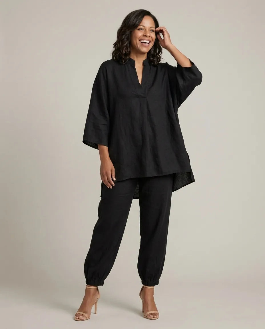 Effortless Sophistication Meets All-Day Comfort: Gabrielle — Black