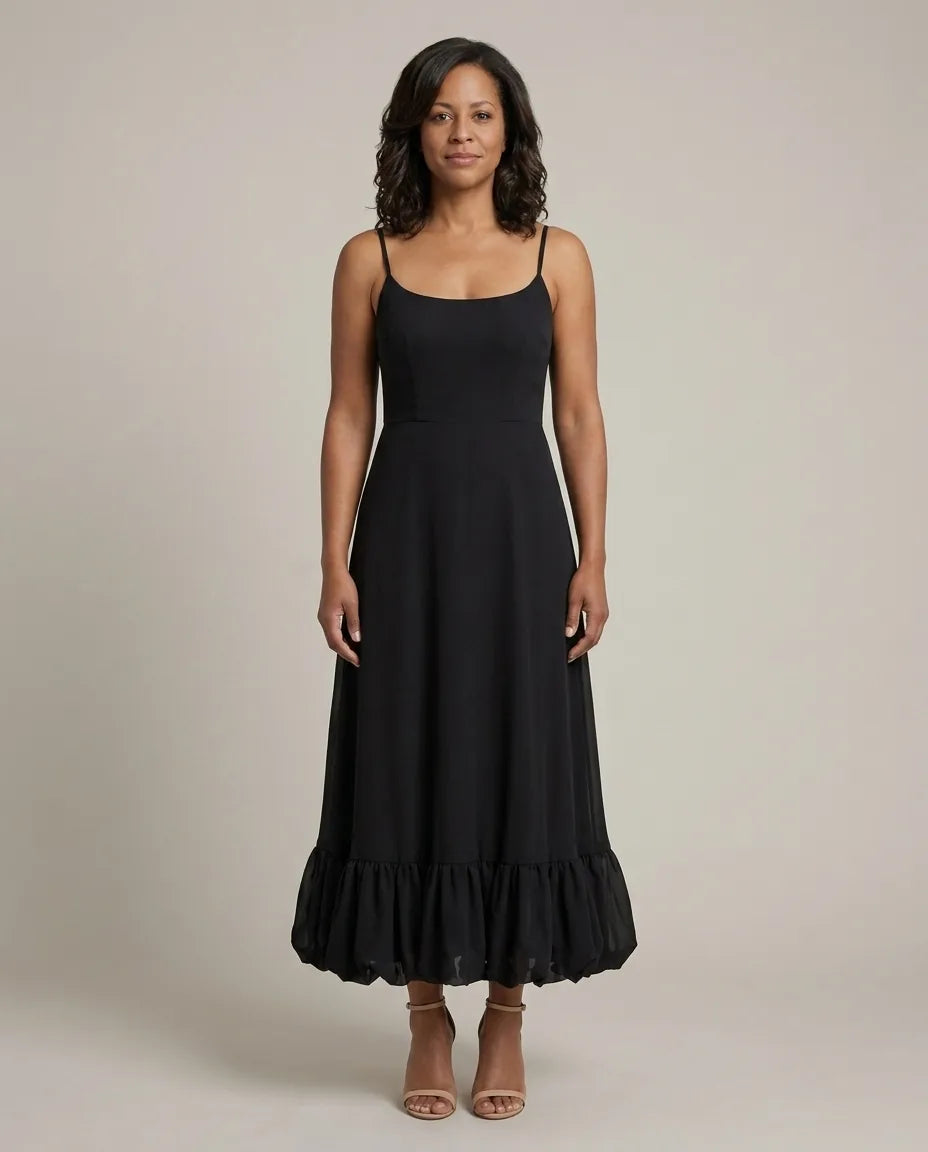 Olivia | Chic Dress — Black
