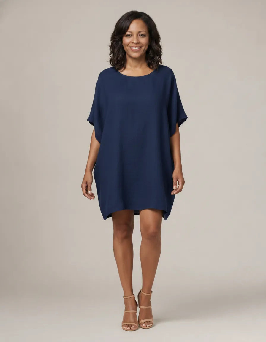 Sienna | Effortless Summer Top — Blue Navy