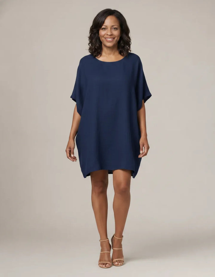 Sienna | Effortless Summer Top — Blue Navy