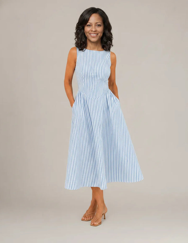 Denise | Maxi Dress — Blue