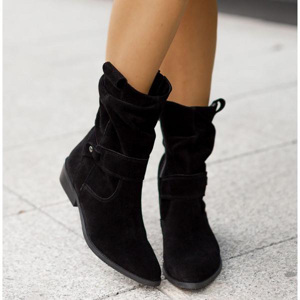 Maryam | Leather-Style Boots