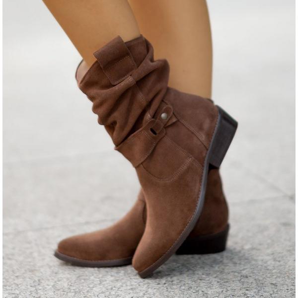 Maryam | Leather-Style Boots