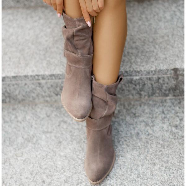 Maryam | Leather-Style Boots