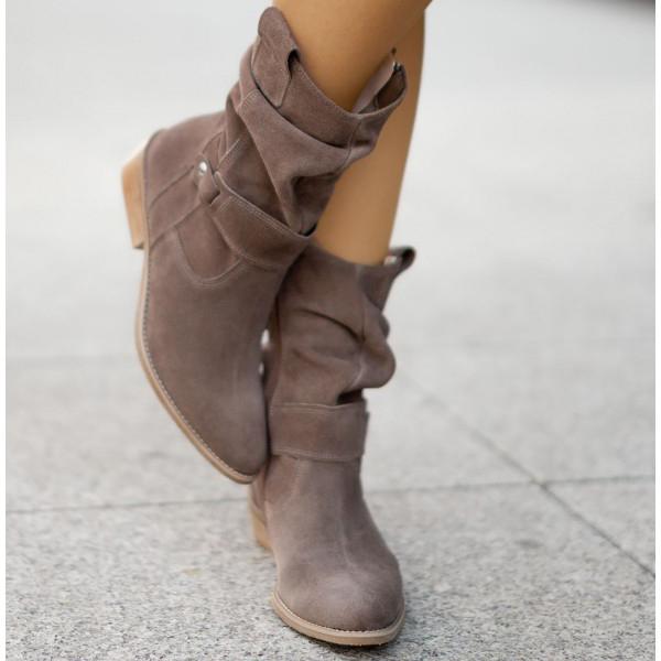 Maryam | Leather-Style Boots