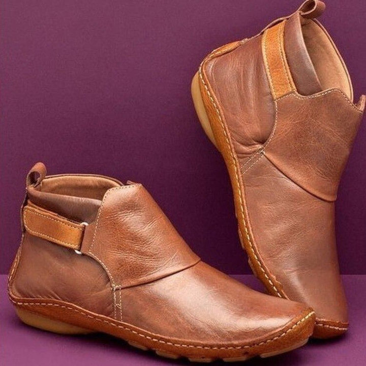 Amaris - Comfortable Strap Boots