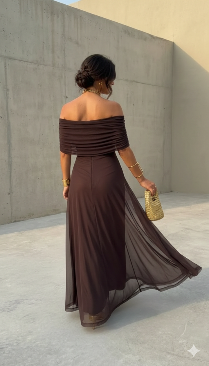 Molly | Flowy Long Dress with Elegant Design