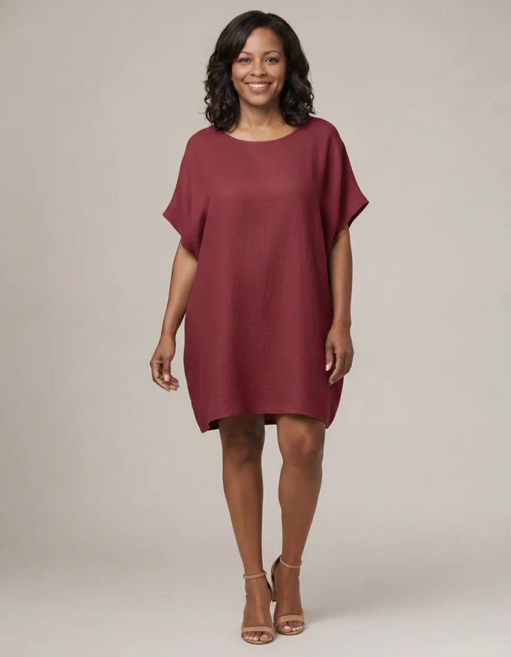 Sienna | Effortless Summer Top — Burgundy