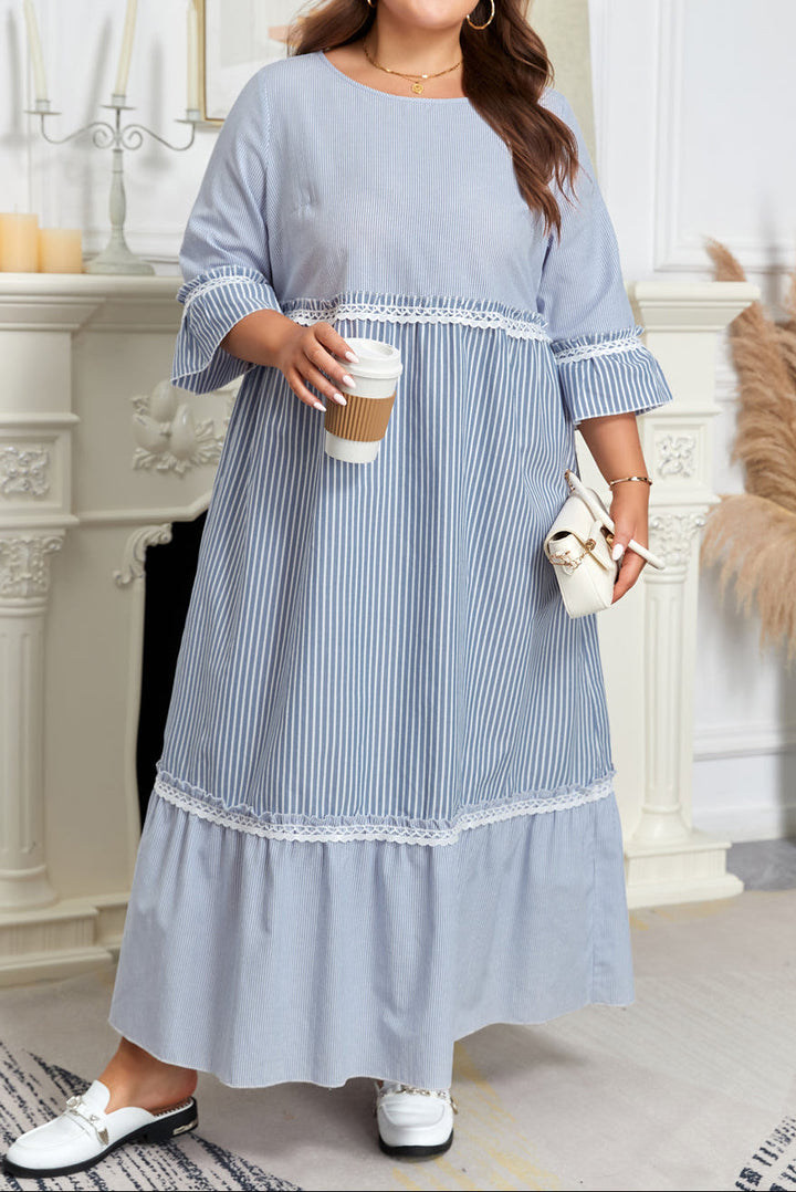 Skyline | Stripe Maxi Dress