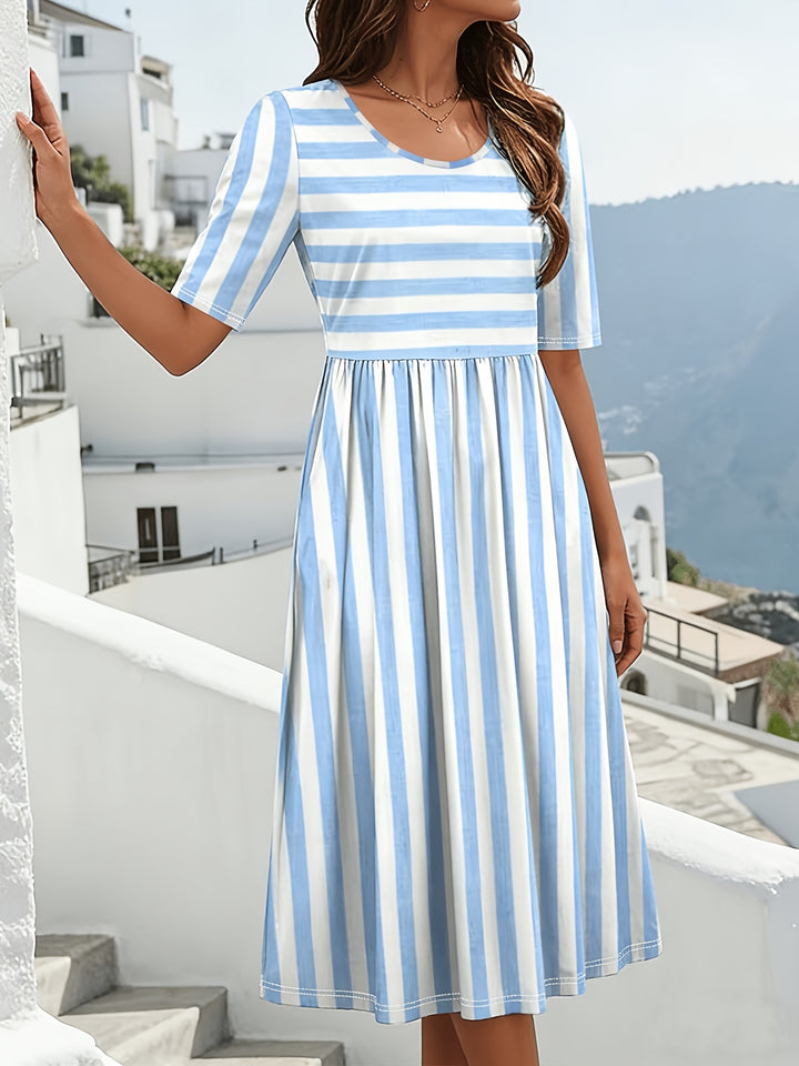 Camila | Feminine Curve Pleated Dress