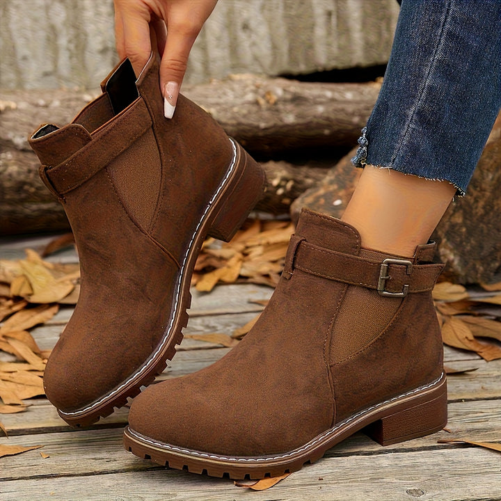 Desiree - Cushioned Insole Ankle Boots