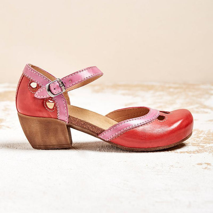 Laisy | Orthopedic sandals with low heels