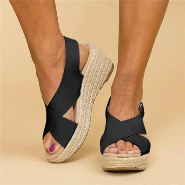 Clara | Comfortable Orthopedic Wedge Espadrilles
