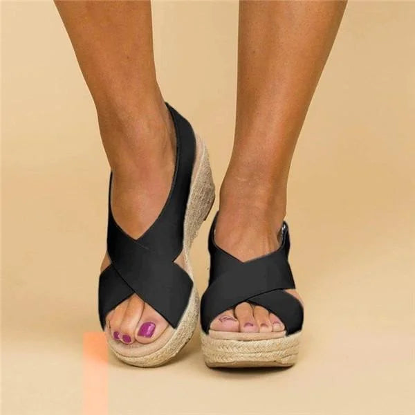 Clara | Comfortable Orthopedic Wedge Espadrilles