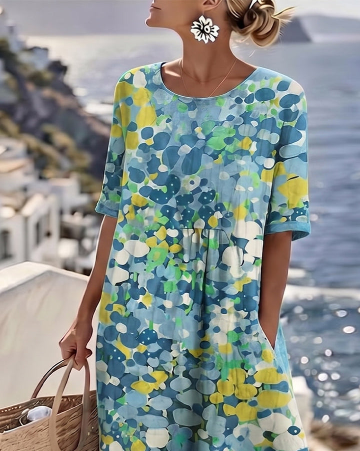 Faith | Relaxed Floral Midi Dress
