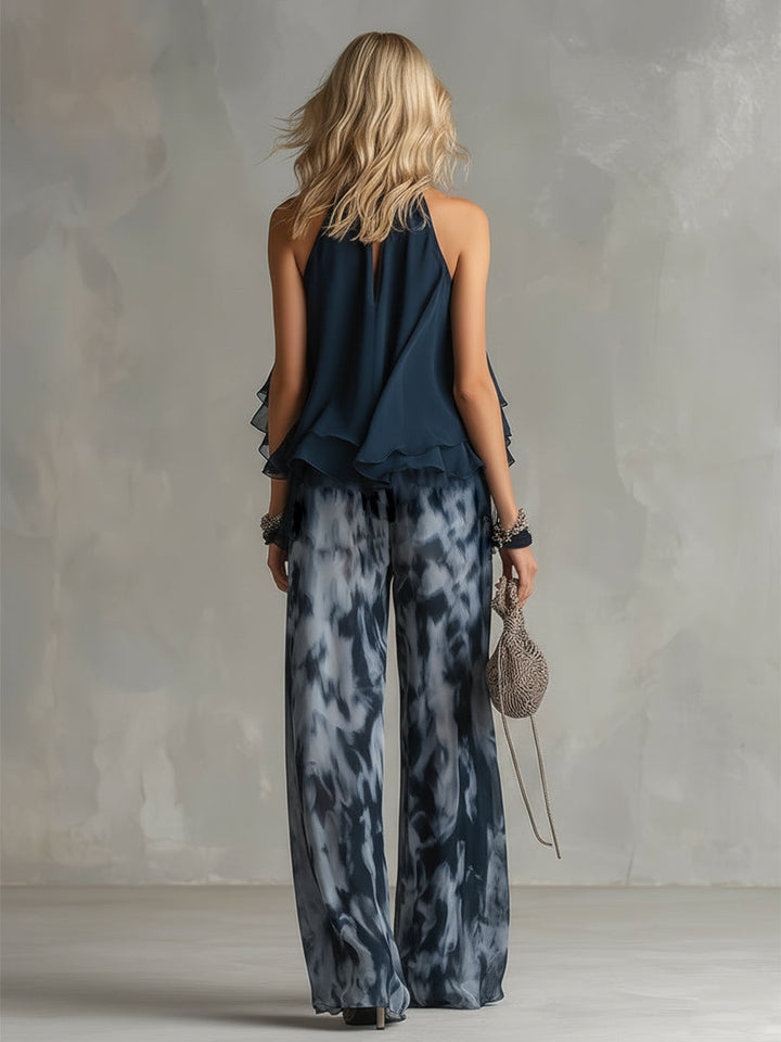 Ludovica | Elegant Chiffon Set