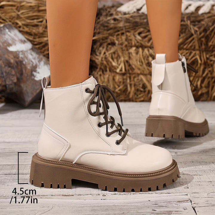 Laura - Elegant Retro Low-Top Ankle Boots