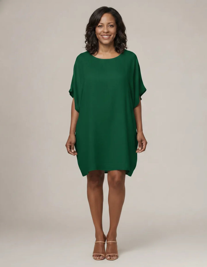 Sienna | Effortless Summer Top — Dark Green
