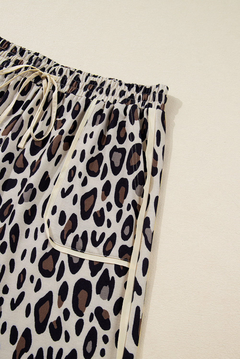 Savanna | Khaki Leopard Pants