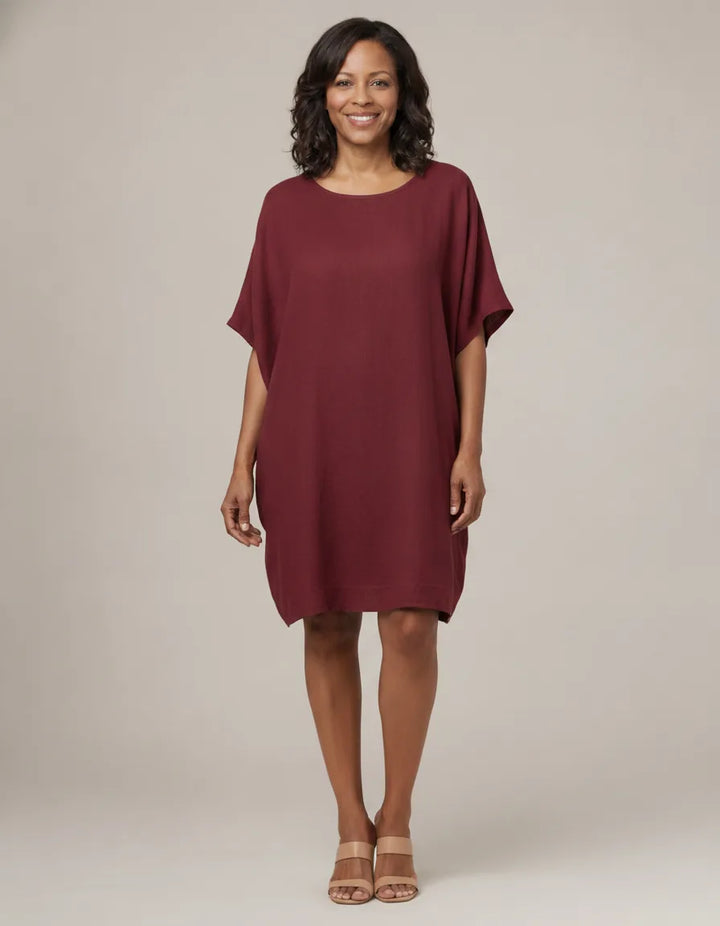 Sienna | Effortless Summer Top — Deep Red