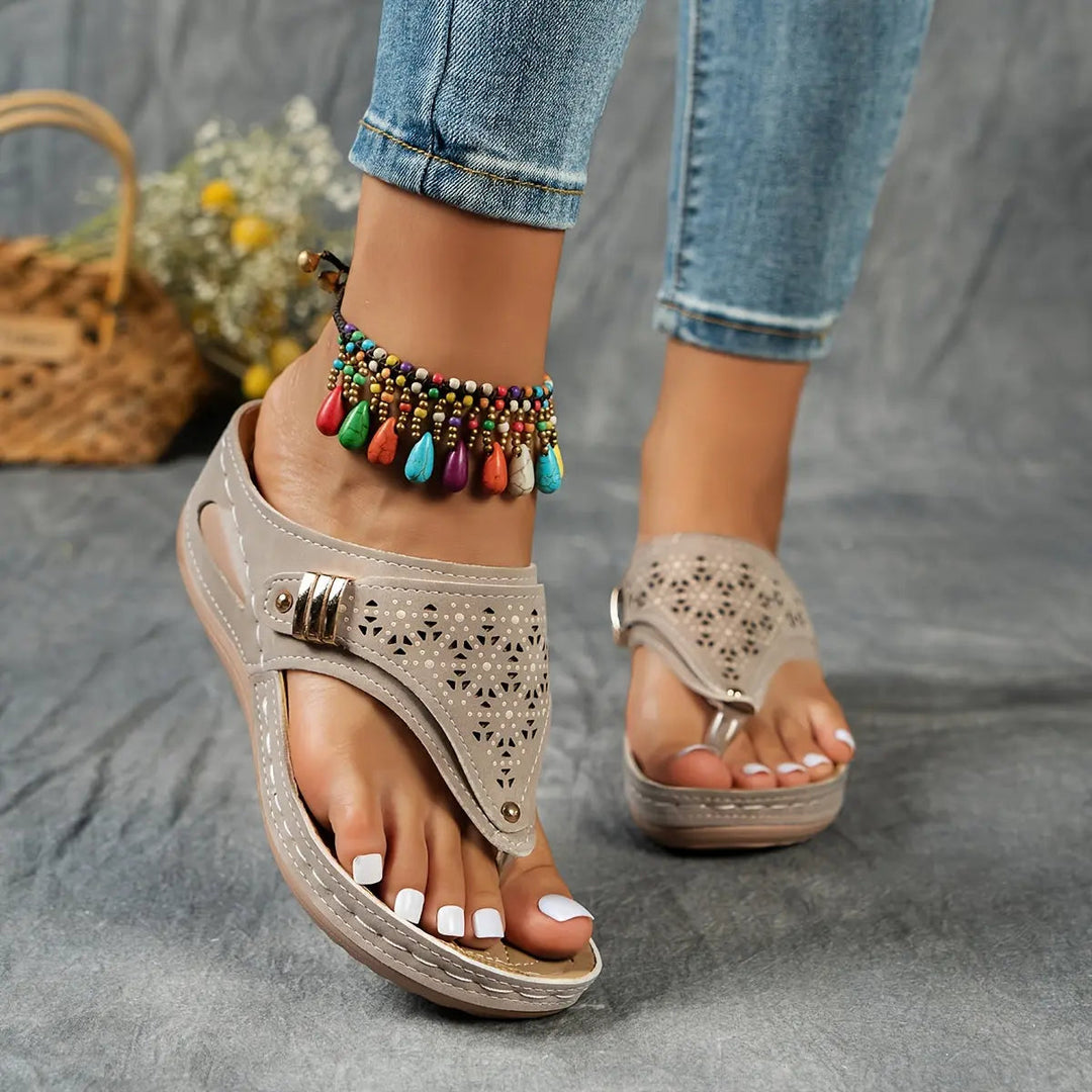 Élodie | Women's Wedge-Toe Sandals